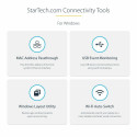 USB-jaotur Startech 154B-USBC-MULTIPORT Hall 100 W