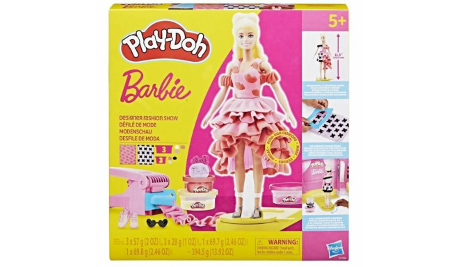 Modelling Clay Game Play-Doh Barbie Designer Fashion Show Multicolour