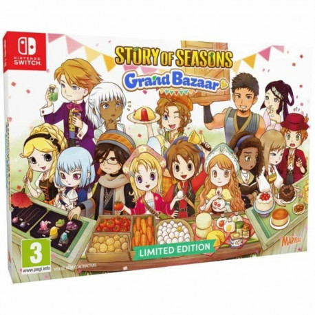 Video game for Switch Just For Games Story of Seasons Grand Bazaar : Limited Edition