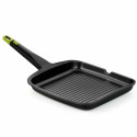Grill pan BRA FOODIE 28X28 Stainless steel Aluminium Ø 28 cm