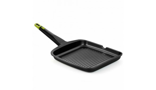 Grill pan BRA FOODIE 28X28 Stainless steel Aluminium Ø 28 cm