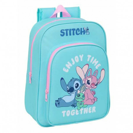 School Bag Stitch Blue 26 x 34 x 11 cm