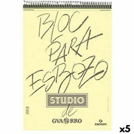 Drawing Pad Canson A5 50 Sheets (5 Units)