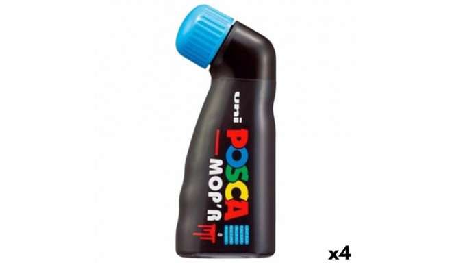 Marker pen/felt-tip pen POSCA MOP´R PC-22 Light Blue (4 Units)