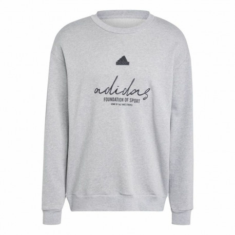 Dressipluus ilma kapuutsita, meeste Adidas Brand Love French Terry Hall - L