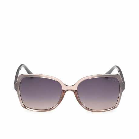 Ladies' Sunglasses Guess GU00100 Silver Ø 55 mm