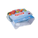 Kastrul klaasist kaanega Pyrex 118A000/5043 Läbipaistev