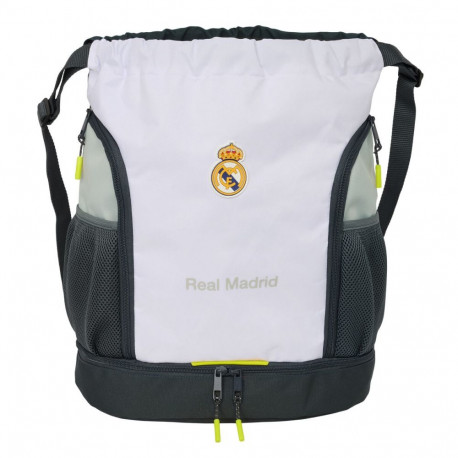 Kooliseljakott Real Madrid C.F. Valge 35 x 40 x 1 cm