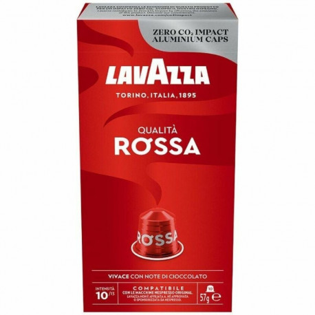 Kohvikapslid Lavazza Qualitá Rossa 10 Tükid, osad (10 Ühikut)