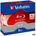 Blu-ray BD-RE Verbatim 25 GB 6x 5 Pieces (10 Units)