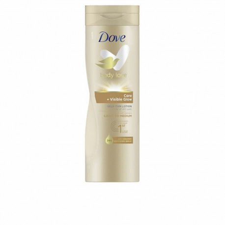 Self-Tanning Body Lotion Dove VISIBLE GLOW 400 ml