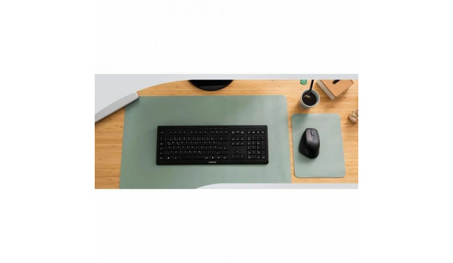 Keyboard and Mouse Cherry JD-8550FR-2 Black French Azerty French