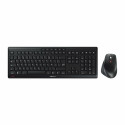 Keyboard and Mouse Cherry JD-8550FR-2 Black French Azerty French Keyboard and Mouse Cherry JD-8550FR-2 Black French Azerty French