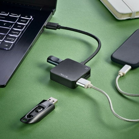 USB Hub NGS IHUB3.0TINY Black