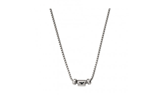 Meeste Kaelakee Emporio Armani EGS2777040 Hõbedane