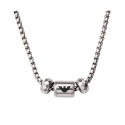 Meeste Kaelakee Emporio Armani EGS2777040 Hõbedane