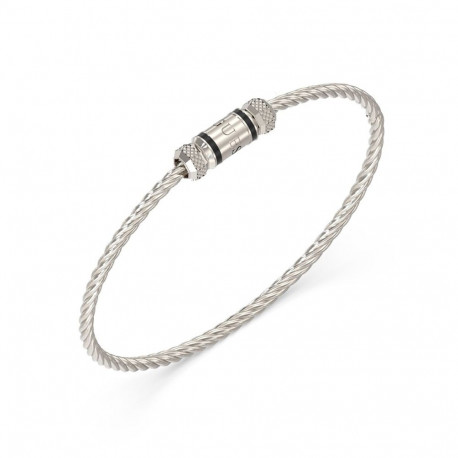 Meeste Käevõru Guess JUMB05096JWSTS Hõbedane