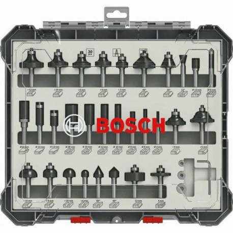 Mitmeotstarbeline puurfreeside komplekt BOSCH 2607017475 30 Tükid, osad