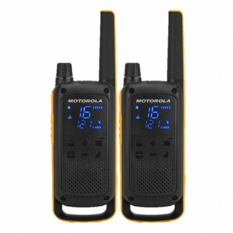 Walkie-Talkie Motorola B8P00810YDEMAG Yellow Black Orange 500 mW