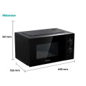 Mikrolaineahi Hisense H20MOBP1 Must 700 W 20 L