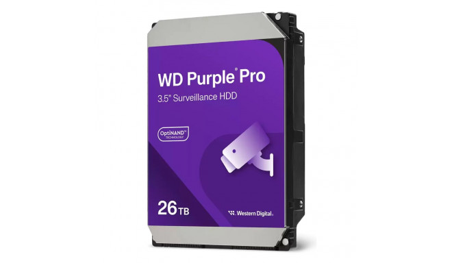Hard Drive Western Digital WD260PURP 3,5" 24 TB