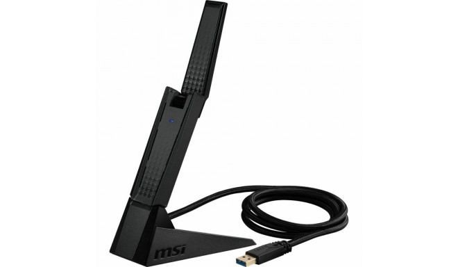 Network Adaptor MSI AXE5400 Black