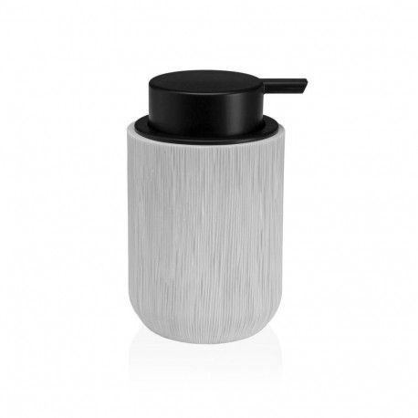 Soap Dispenser Versa White Resin ABS 8 x 13 x 8 cm