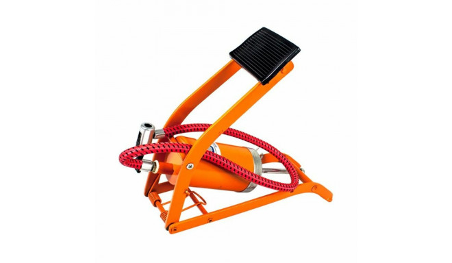 Foot Pump Precision Steel Orange