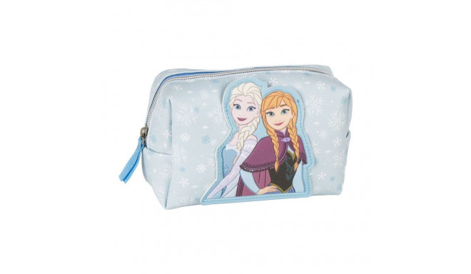 Child Toilet Bag Frozen Blue 100 % Polyurethane 10 x 10 x 18 cm