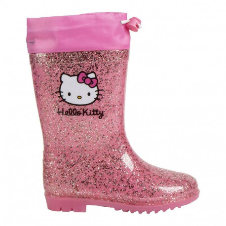 Children's Water Boots Hello Kitty Fuchsia - 30