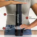 Kaasaskantav Kohvimasin Aeropress XL Must Läbipaistev Naturaalne kumm polüpropüleen