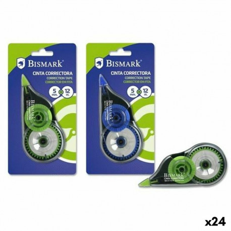 Correction Tape Bismark 5 mm 12 m (24 Units)
