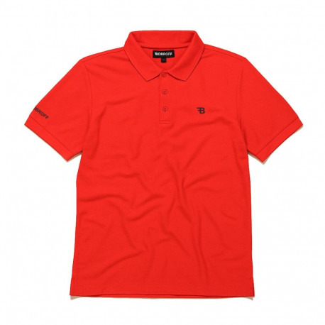 Men’s Short Sleeve Polo Shirt Bobroff Red - L