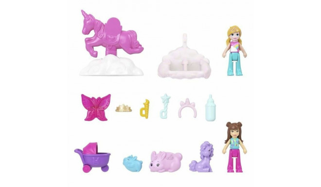 Playset Polly Pocket 16 Pieces