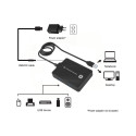 USB Hub Conceptronic 110517107101 Black 90 cm (1 Unit)