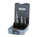 Puurikomplekt RUKO 101026RO Kiirlõiketeras (HSS) Märki 3 Tükid, osad