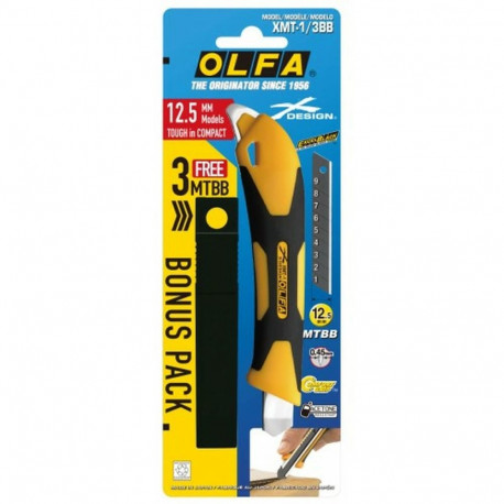 Lõikajad Olfa XMT-1 12,5 X 0,45 MM Metall polüpropüleen 12,5 mm