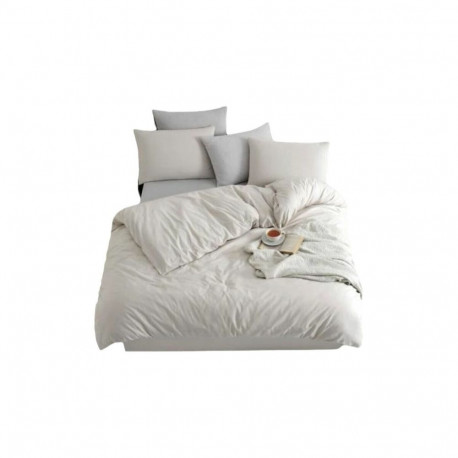 Duvet cover set Beige Super king 3 Pieces