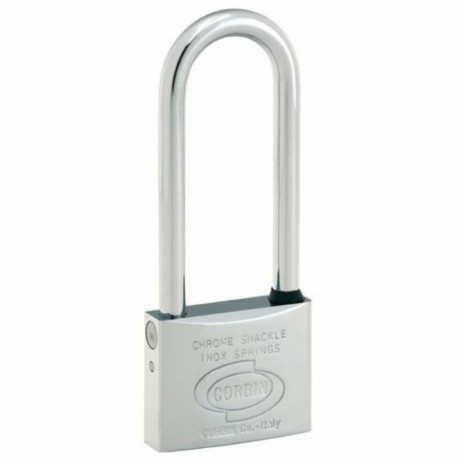 Key padlock CORBIN Euromarine 4 mm 25 mm Bow Stainless steel Brass