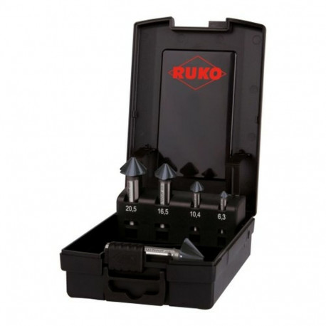 Countersink Set (Countersinks) RUKO ULTIMATECUT 4S High speed steel (HSS) 6 Pieces