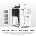 ATX Semi-tower Korpus NZXT H9 All Valge