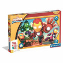 Pusle Clementoni Maxi - Iron Man and his awesome friends 62 x 42 cm 104 Tükid, osad