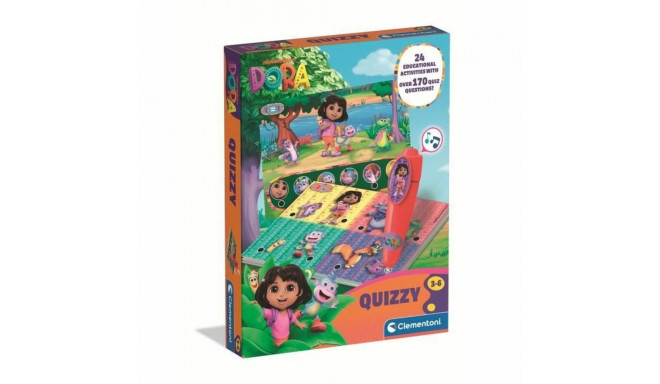 Hariv mäng kolm ühes Clementoni Dora Quizzy