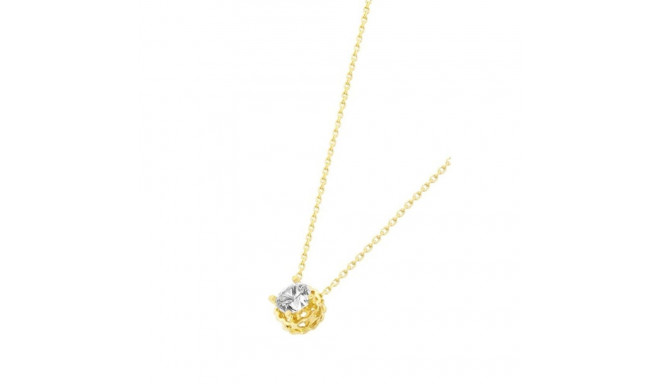 Ladies' Necklace Lotus HIN00058/43 Golden