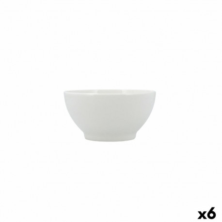 Suupistekauss Bidasoa Serenity Hydrozero Valge Keraamiline (6 Ühikut)