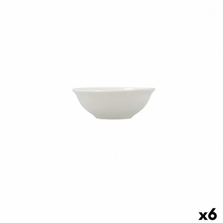 Suupistekauss Bidasoa Harmony Hydrozero Valge Keraamiline (6 Ühikut)