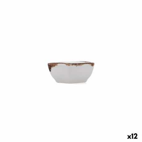 Snack Bowl Bidasoa Orion Hydrozero White Ceramic 8 x 8,5 cm (12 Units)