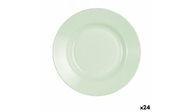 Duboki Tanjur Luminarc Plumi Paradise Ver Roheline Klaas Ø 22 cm (24 Ühikut)