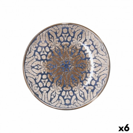 Duboki Tanjur Bidasoa Deneb Hydrozero Pruun Keraamiline Ø 23 cm (6 Ühikut)