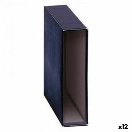 File Holder DOHE Black A4 (12 Units)